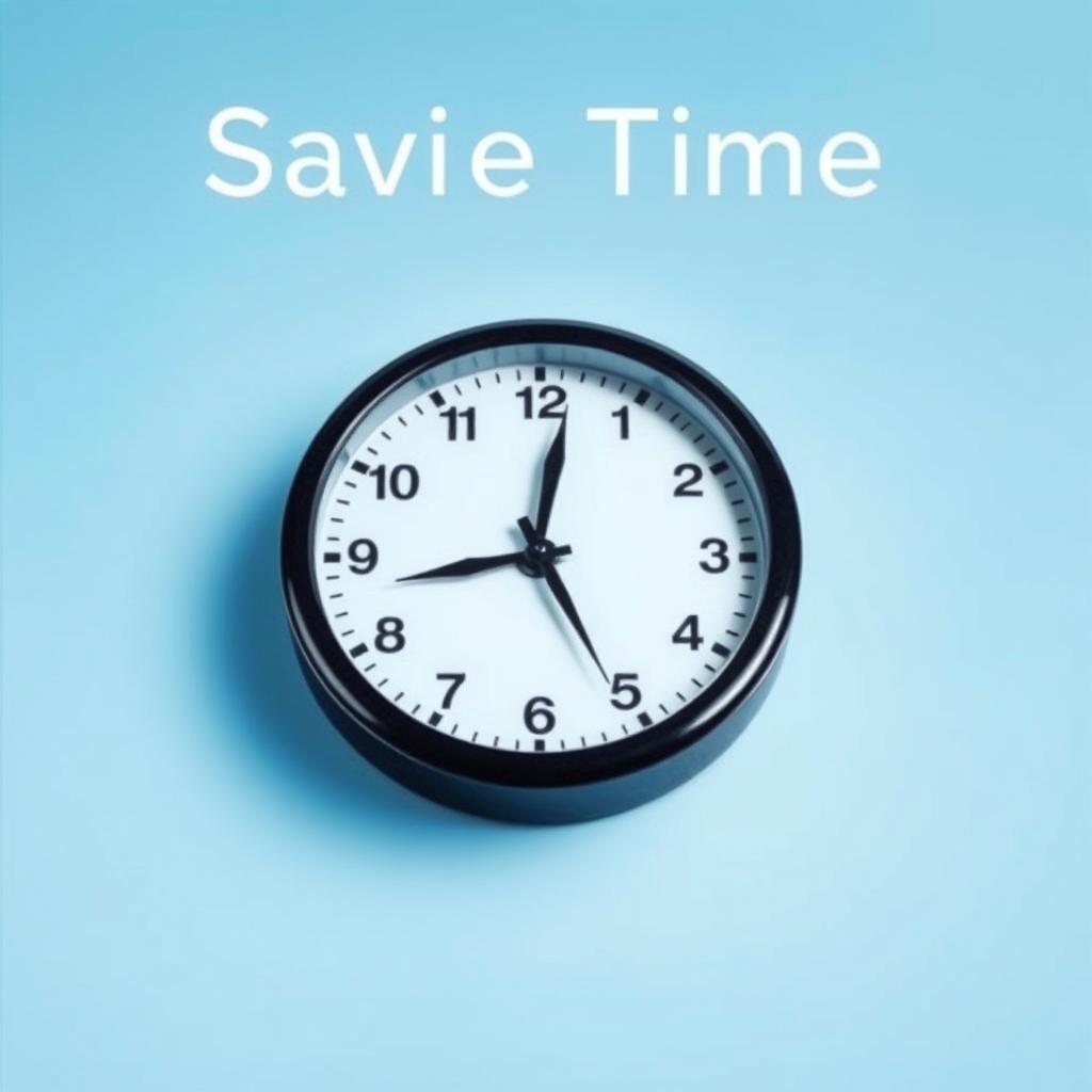 Clock showing time saved with online driver's license process