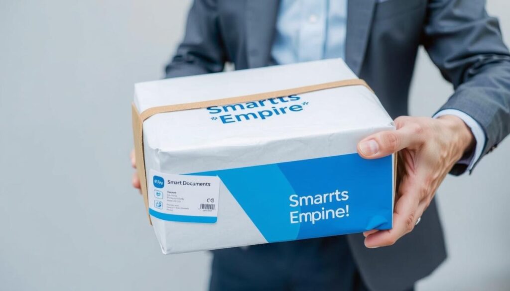 Professional Social Security card delivery package from Smart Documents Empire