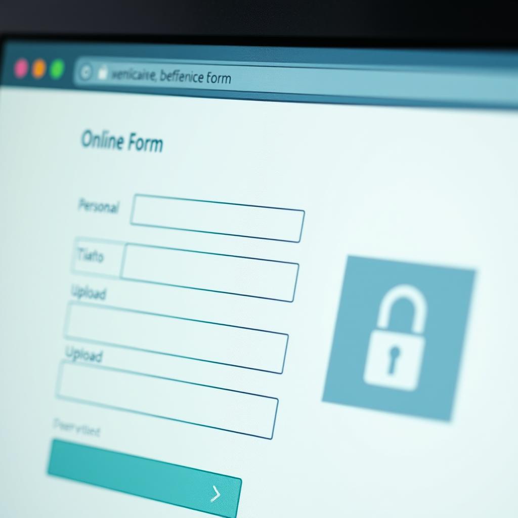 Secure online form to buy state ID card online