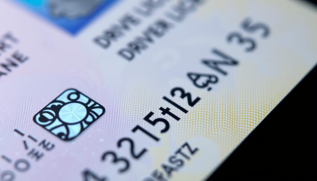 Security features of driver's licenses from Smart Documents Empire