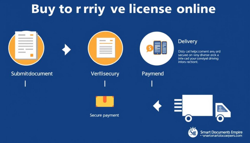 Step-by-step process to buy driving license online securely
