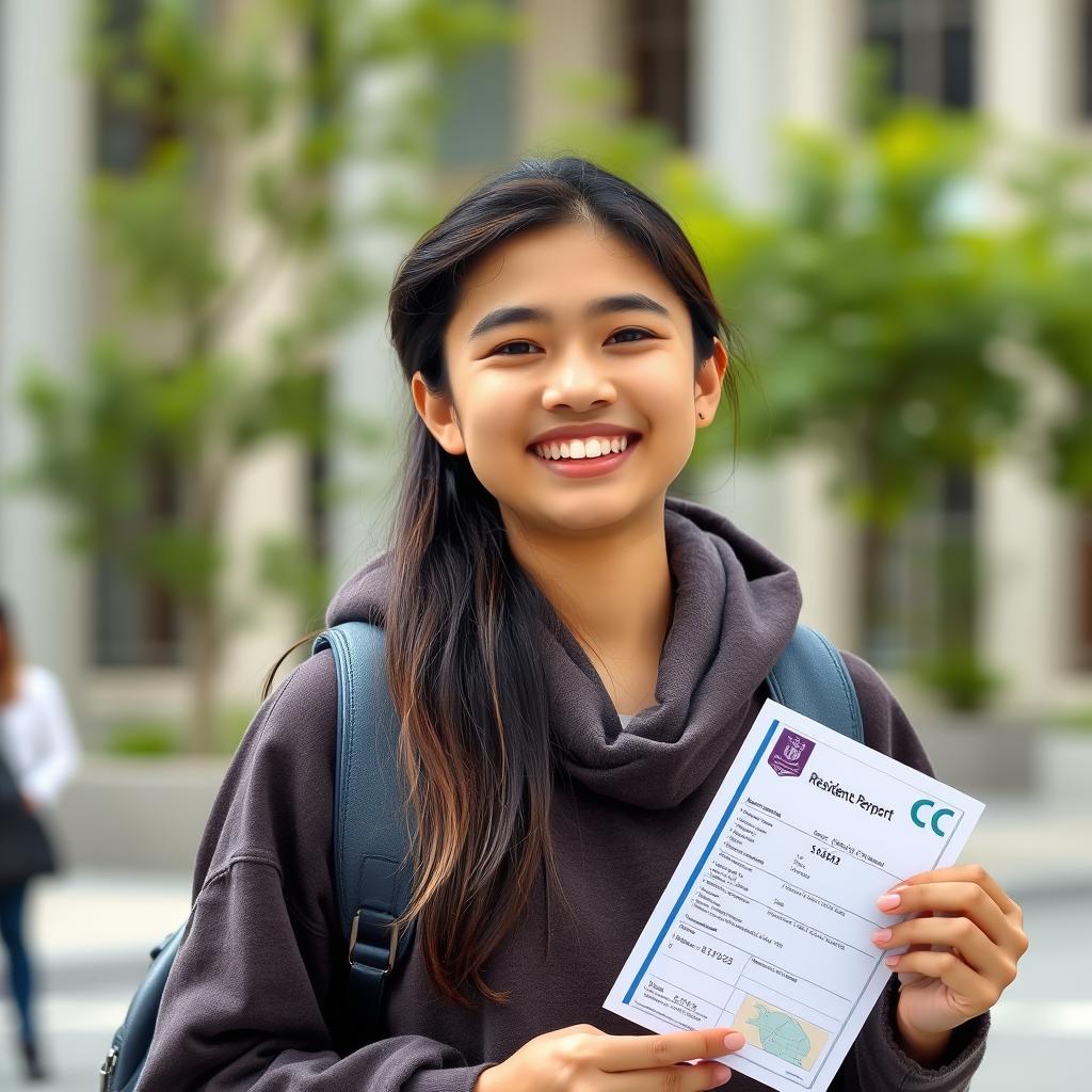 Student testimonial about fast residence permit service