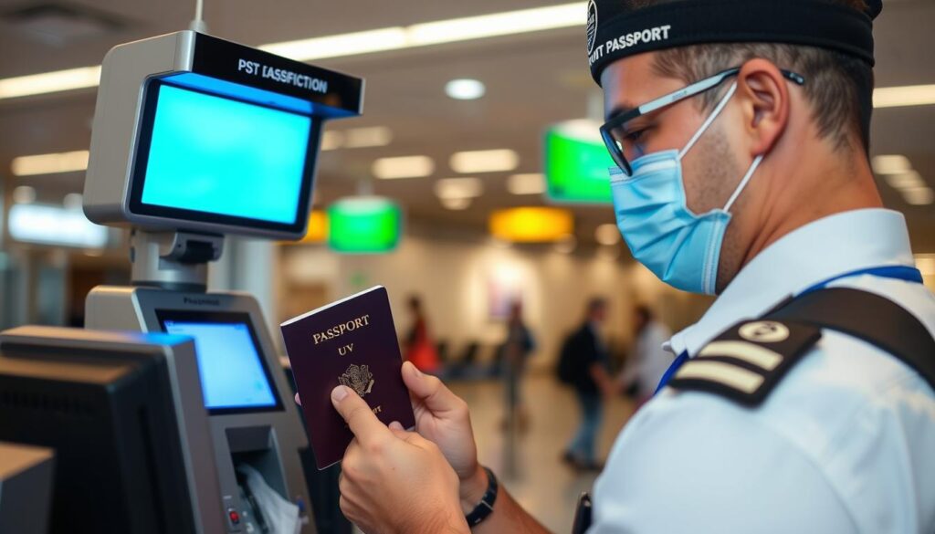 secure passport verification process for registered online passports