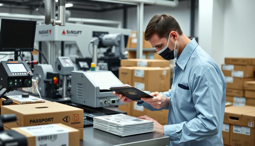 护照制作与配送流程