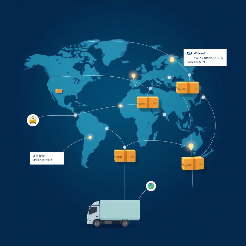 全球物流网络确保快速送达