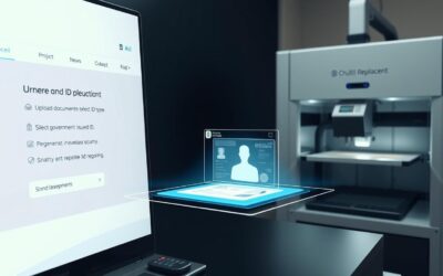 How to replace lost id online