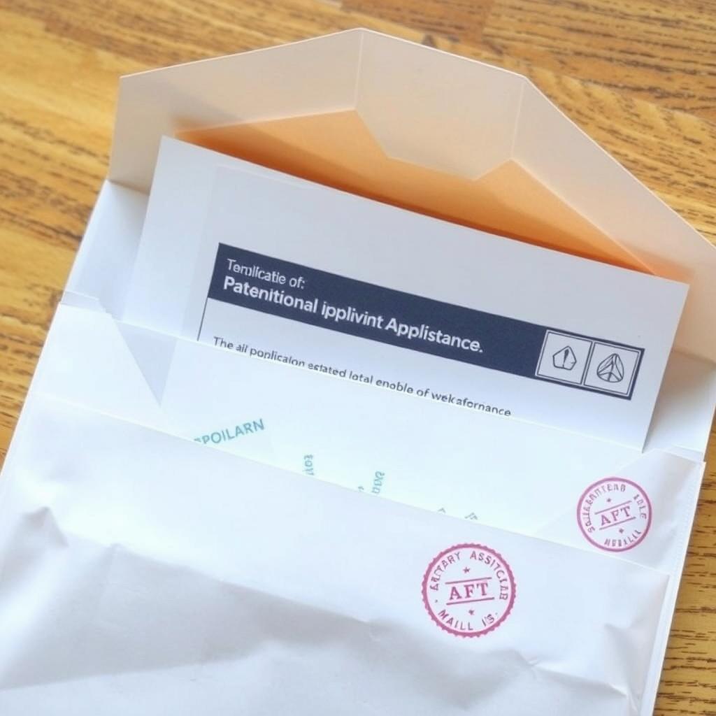 postal driving license application assistance